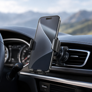 VELMIVRA™ ClearRoute Auto-Lock Phone Holder