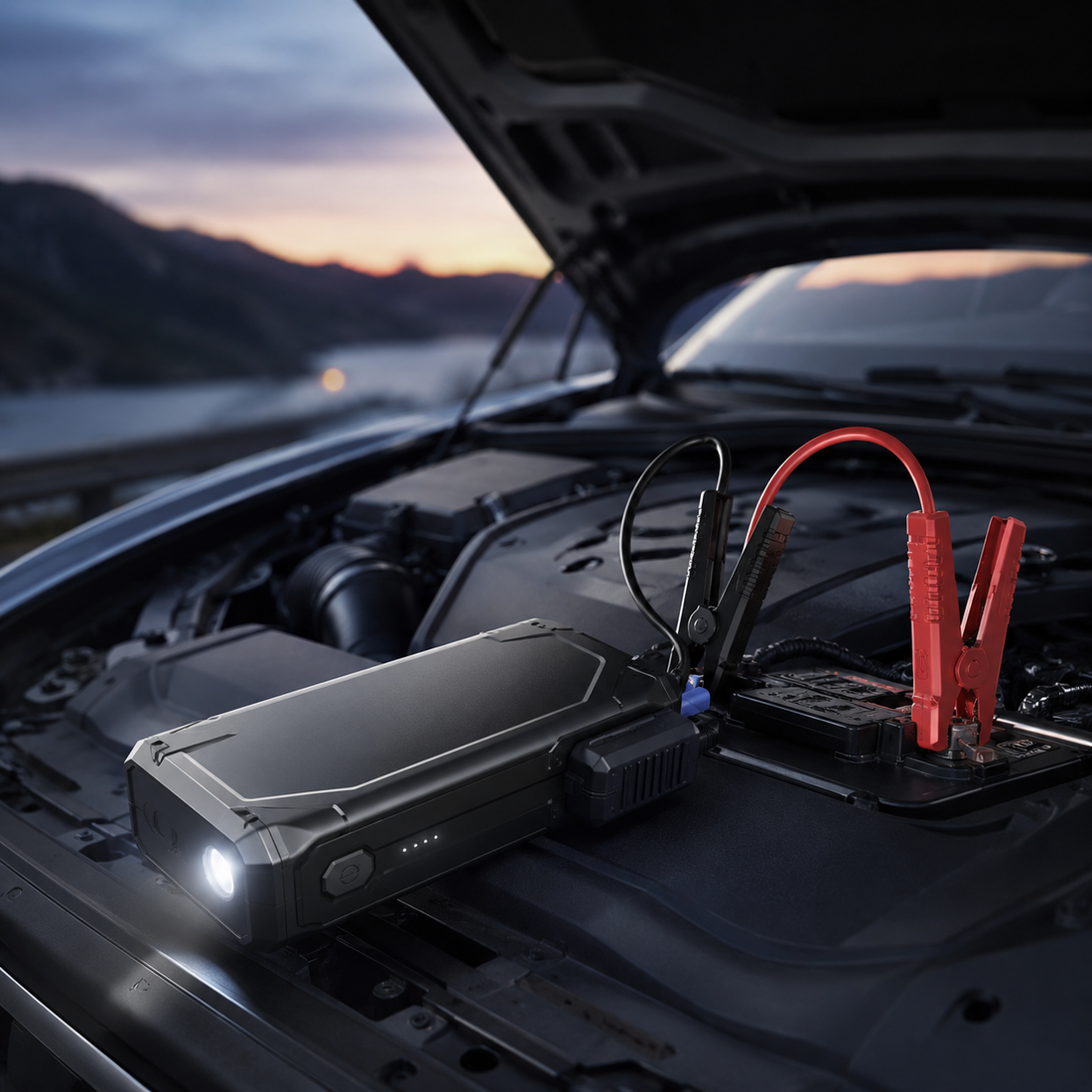 VELMIVRA™ StartShield Compact Battery Booster