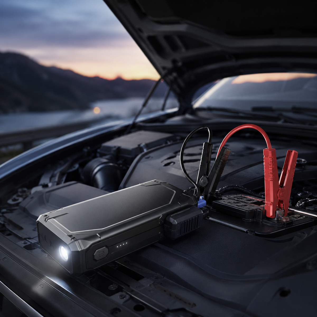 VELMIVRA™ StartShield Compact Battery Booster