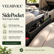 VELMIVRA™ SidePocket Seat Gap Caddy