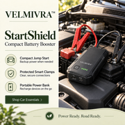 VELMIVRA™ StartShield Compact Battery Booster