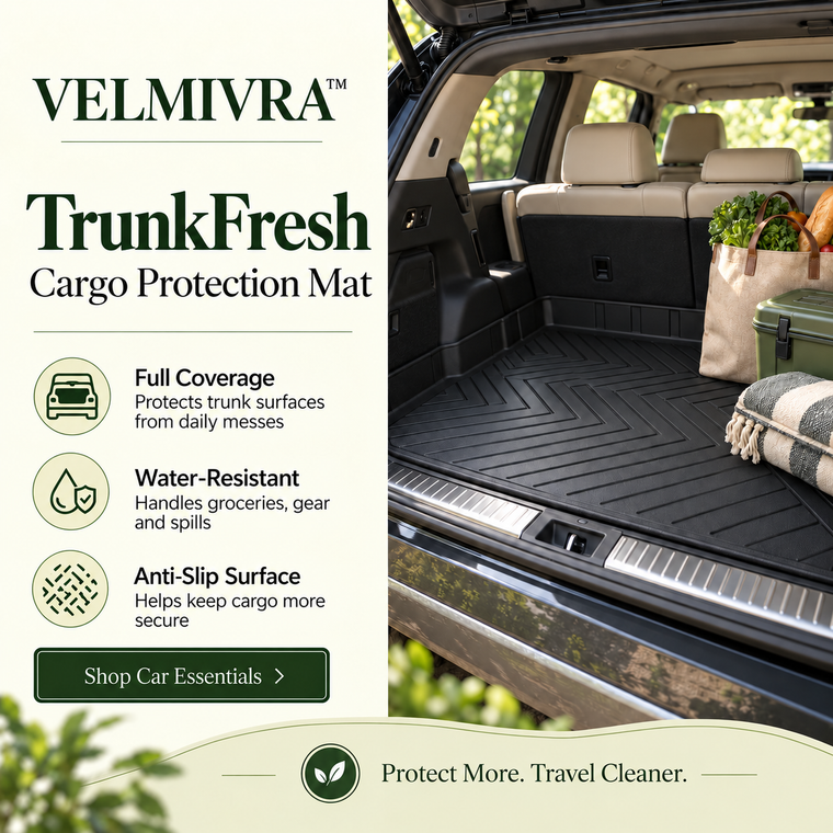 VELMIVRA™ TrunkFresh Cargo Protection Mat